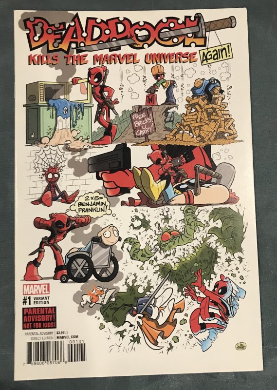 Deadpool Kills The Marvel Universe Again #1 Jay Fosgitt Variant (2017)