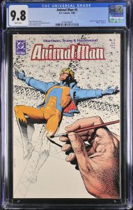 Animal Man #5 CGC 9.8 -1988-comic book--DC 4376334002