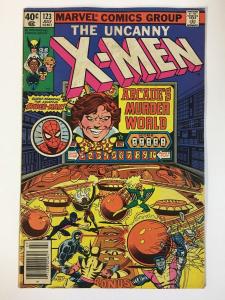 X MEN 123 VG-FJuly 1979 Arcade's Murder World Claremont