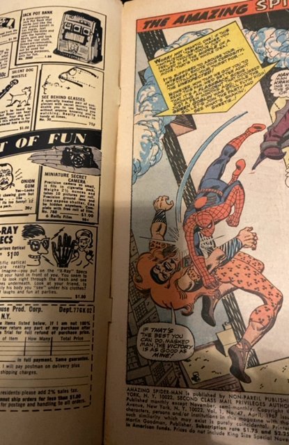 The Amazing Spider-Man #47 (1967) Kracen the hunter