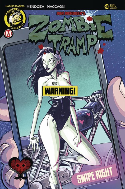 ZOMBIE TRAMP #45 COVER B CELOR RISQUE VARIANT (MR)
