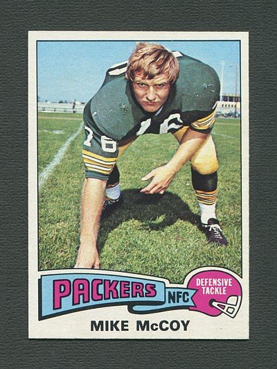 1975 Topps Football /  Mike McCoy #362 / NM-MT