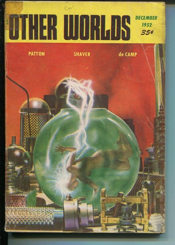 Other Worlds 11/1952 Clark Pub-sci-fi pulp-Smith Good Girl Art-Alan E Nourse-G+