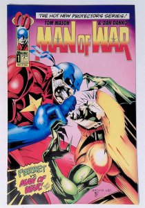 Man of War #1 Direct Ed. (April 1993, Malibu) 6.0 FN