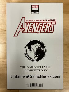 Avengers #1 Christopher Virgin Cover (2018)