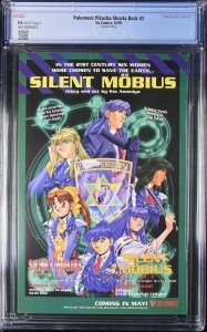 Pokemon: Pikachu Shocks Back #3 (10/99) Graded CGC 9.8 Fourth Printing