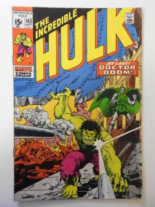 The Incredible Hulk #143 (1971) VG Condition moisture stain