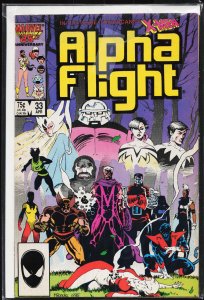 Alpha Flight #33 (1986) Alpha Flight [Key Issue]