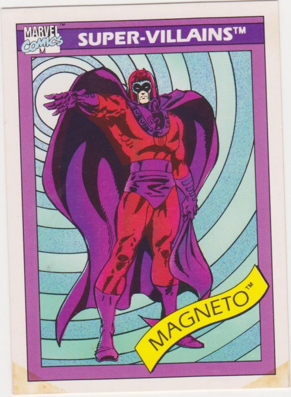 1991 Marvel Universe Promo Magneto