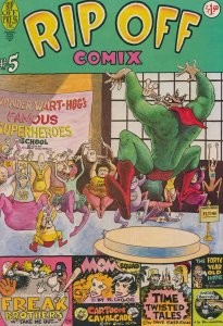 Rip Off Comix #5 (2nd) FN ; Rip Off | Underground Wonder Wart-Hog Freak Brothers