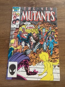 Lot Of 5 New Mutants Marvel Comic Books # 46 47 48 49 50 VF-NM X-Men 3 J437