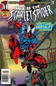 Web of Scarlet Spider #1 (Newsstand) FN ; Marvel