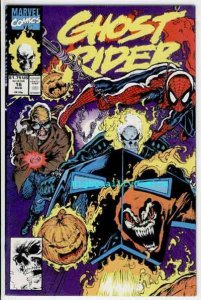 GHOST RIDER #16, NM+, Spider-man, HobGoblin,Blaze,1990, more GR in store