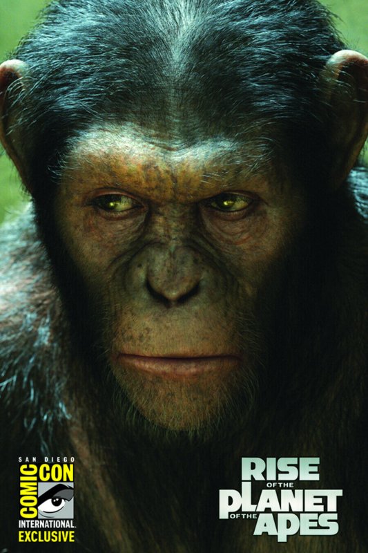 RISE OF THE PLANET OF THE APES SDCC EXCLUSIVE IDW NM.