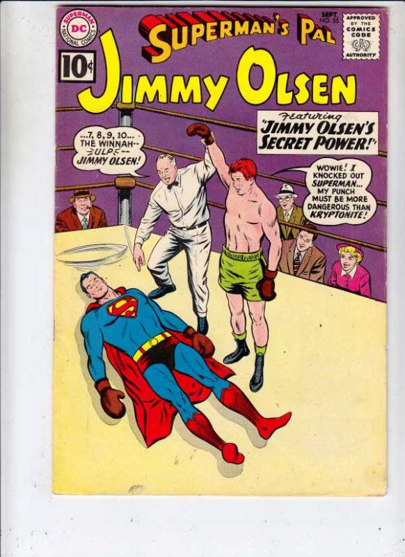 Superman's Pal Jimmy Olsen #55 (Sep-61) VF High-Grade Jimmy Olsen