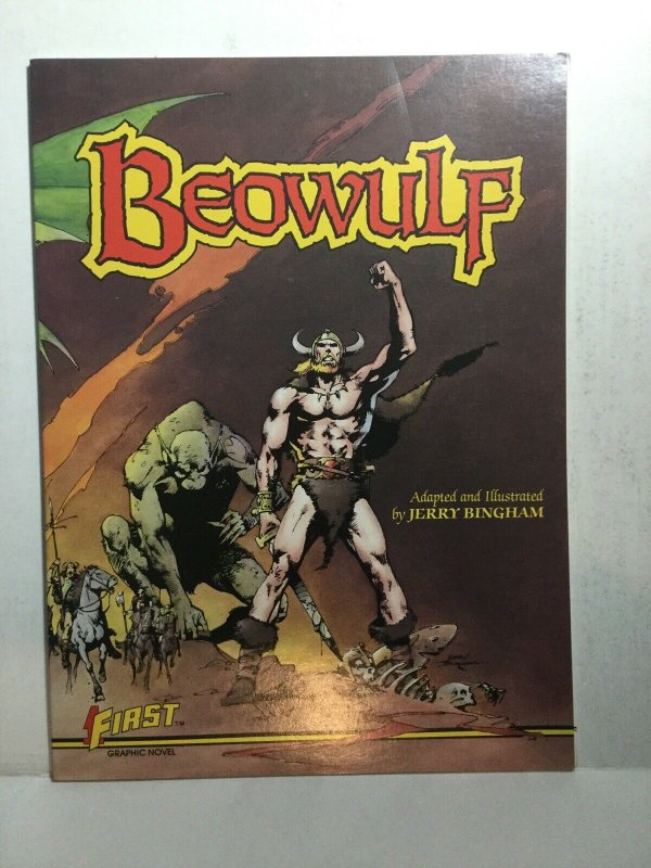 Beowulf Graphic Novel Nm Near Mint First Comics