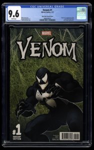 Venom #1 CGC NM+ 9.6 White Pages 1:1000 McFarlane Color Variant