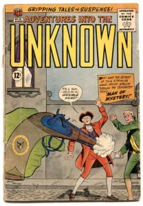 Adventures Into The Unknown #131 1962- Man of Mystery G