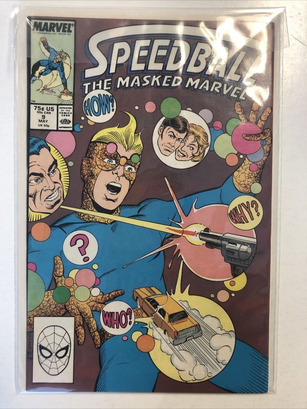 Speedball (1988) #1-10 (F/VF) Steve Ditko art Marvel| Complete Set