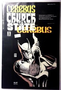 Cerebus Church & State #5 (1991) Aardvark-Vanaheim 1st Print Comic Book