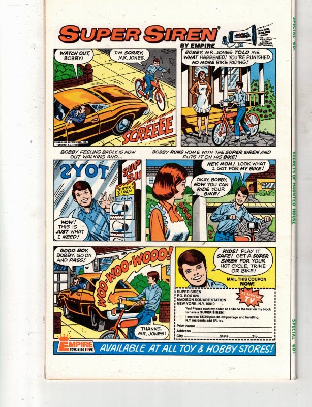 DC Special Series #12 1978 Secrets Of Haunted House NM- High-Grade BEANTOWN CERT
