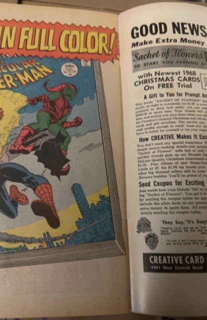 Sub-Mariner #8 (1968)Vs ff4 Thing classic key