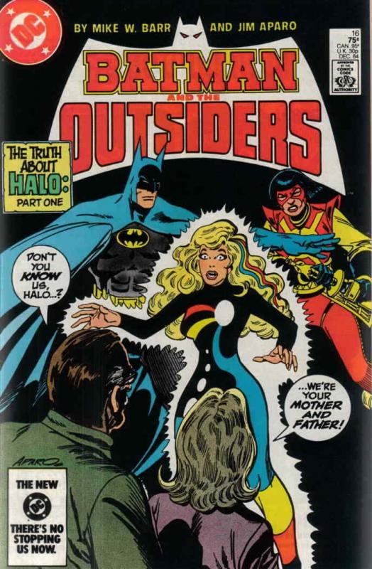 Batman and the Outsiders #16 VF; DC | save on shipping - details inside