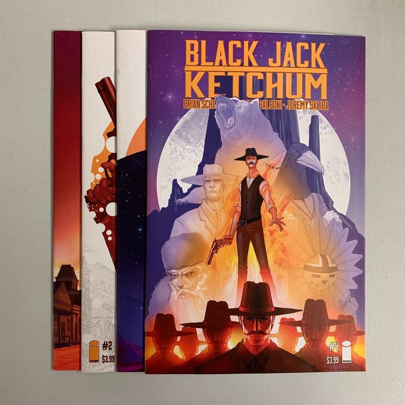 Black Jack Ketchum #1-4 Set (Image 2015) Brian Schirmer 1 2 3 4