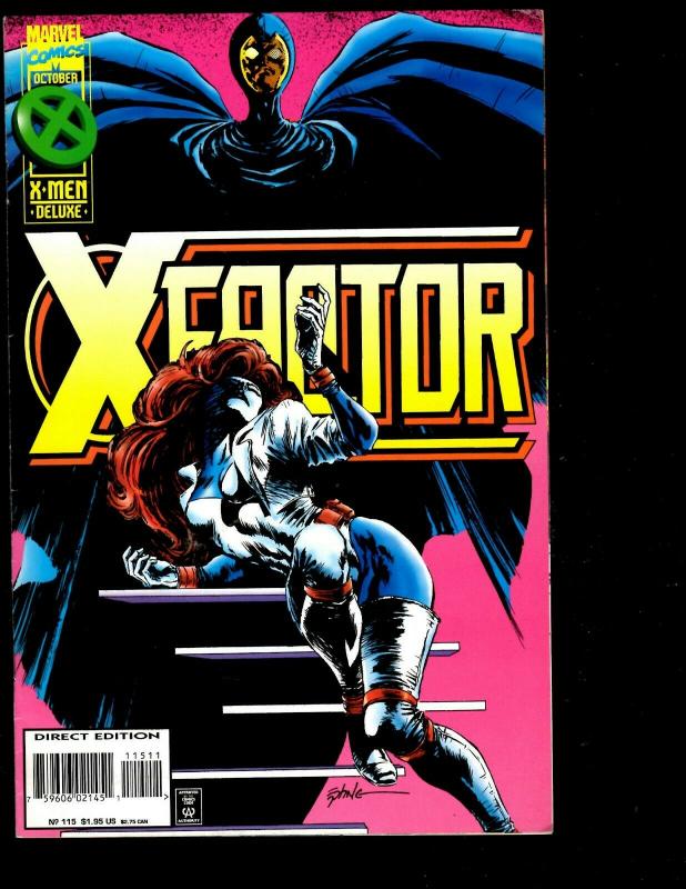 Lot Of 12 Comics X-Factor # 94 95 96 100 108 109 111 112 113 114 115 117  EK7