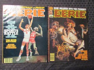 1977 EERIE Warren Horror Magazine LOT of 2 #88 FVF 89 VF-