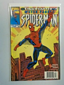 Spider-Man #98 last issue water damage 4.0 VG (1998)