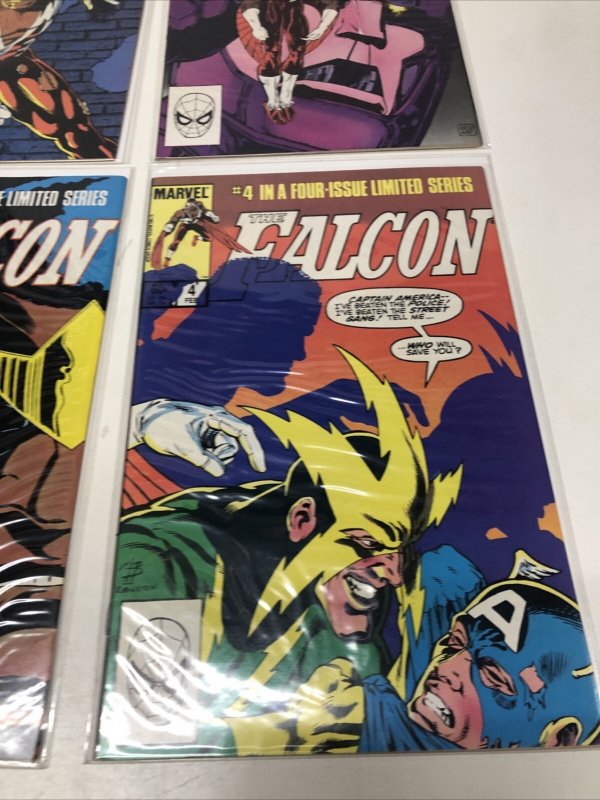 The Falcon (1983) #1 2 3 4 (VF+/NM) Complete Set 1st solo series • Marvel Comics