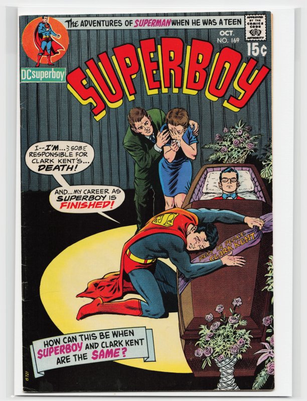 Superboy #169 (1970) Superboy