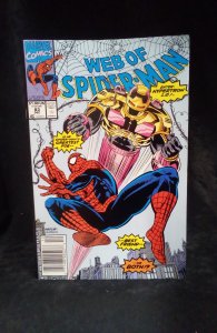 Web of Spider-Man #83 Newsstand Edition (1991)