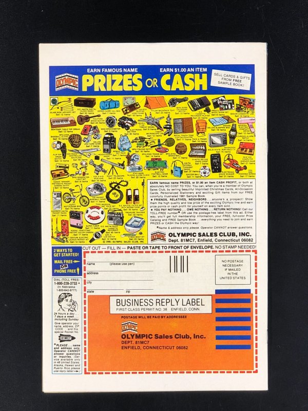 James Bond For Your Eyes Only #1 (1981) VF+