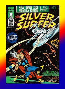 Silver Surfer #4 HTF Gem Key Rare Variant/1st Thor vs Surfer, Loki/Newton Comics