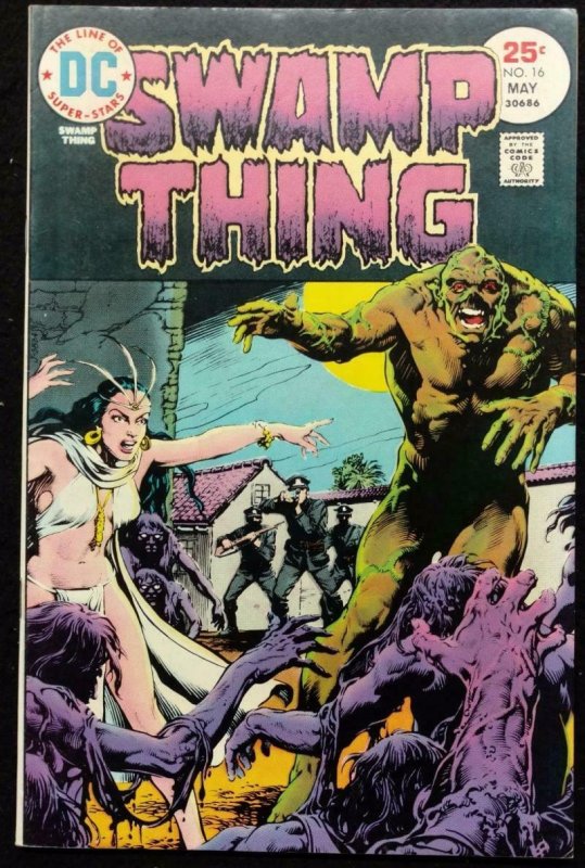 SWAMP THING #16, VF, Horror, 1972 1975, Warring Dead, Redondo, more in store