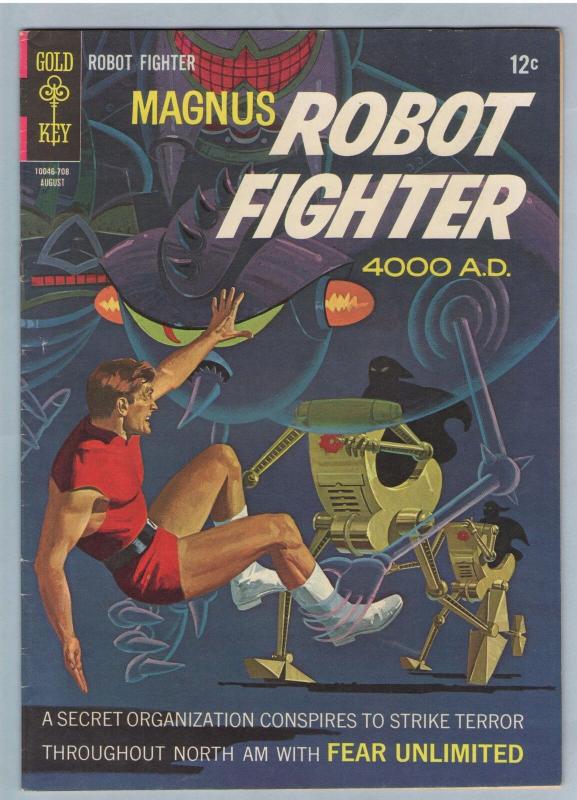 Magnus Robot Fighter 19 Aug 1967 VF (8.0)