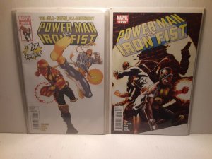 POWER MAN AND IRON FIST #1 & 5 - EARLY VICTOR ALVAREZ - FREE SHIPPING