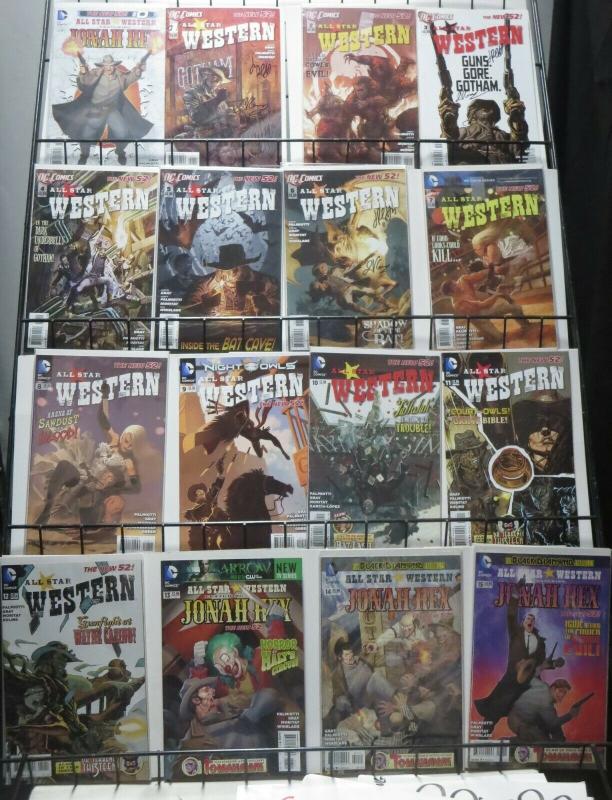 ALL STAR WESTERN (DC, 2011) #0-33 VF-NM!Jonah Hex! plus 63 signed,Palmiotti,Gray