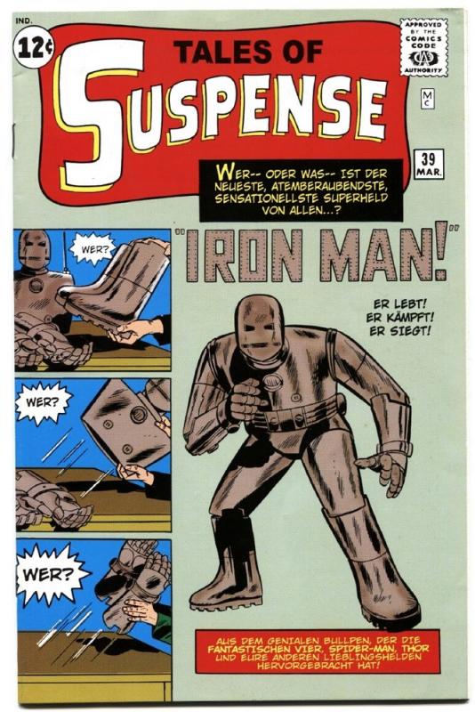 Tales of Suspense #391ST IRON MAN-HIGH GRADE GERMAN VERSION