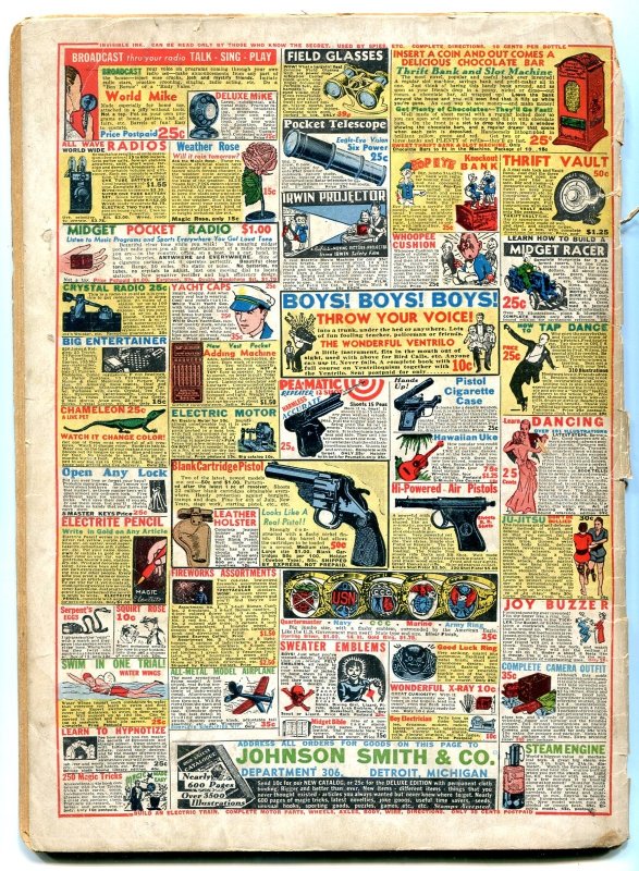 Famous Funnies #36  1937 - Eastern Color  -P - Comic Book