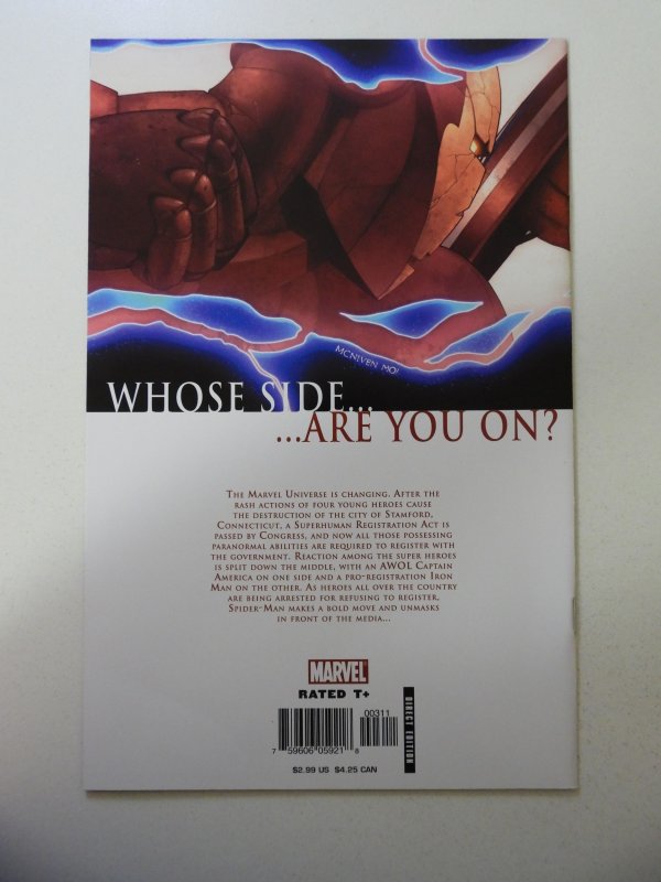 Civil War #3 (2006) VF/NM Condition