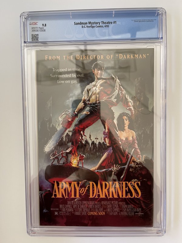 Sandman Mystery Theater #1  CGC 9.8 / 1993 / Matt Wagner (1993)