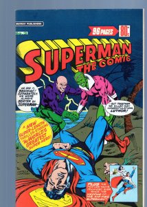 Superman The Comic #3 - Australian B/W Comic (7.0/7.5) 1978
