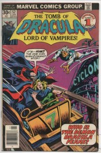 TOMB of DRACULA #52, VF, Vampire, Demons, Marv Wolfman, 1972, Tom Palmer