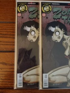 Zombie Tramp #37 (2017) NM Mendoza Variant Set, standard and risque