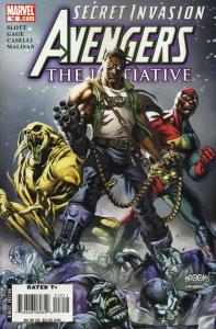 Avengers: The Initiative #16 VF ; Marvel | Secret Invasion Dan Slott