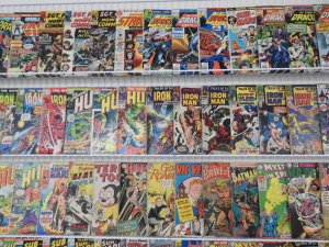 Huge Lot Silver/Bronze Comics W/ Hulk, Avengers, Dracula, Thor, Sub-Mariner+MORE