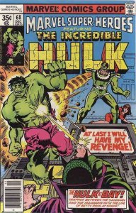 Marvel Super-Heroes (Vol. 1) #68 GD ; Marvel | low grade comic Hulk 114 reprint